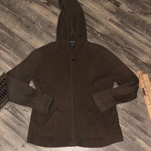 Ralph Lauren woman’s zip up sweater - petite small